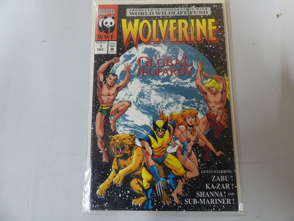 Lot 152: Marvel Comics Wolverine: The Global Jeopardy Comic Book