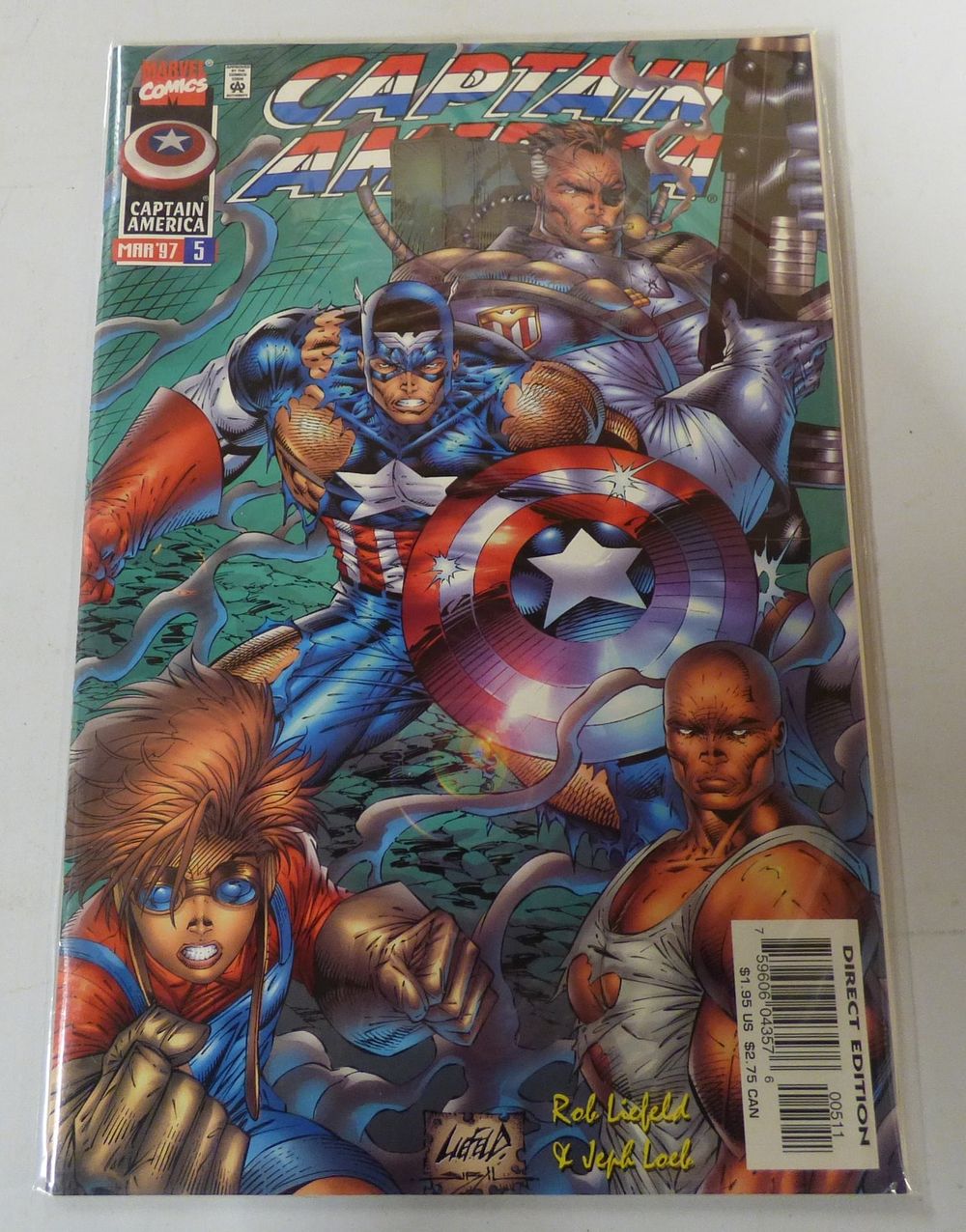 Lot 161: Marvel Comics Captain America #5 Comic Book