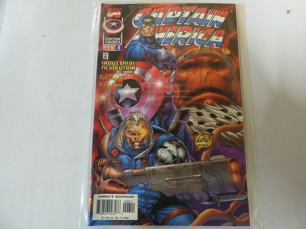 Lot 162: Marvel Comics Captain America #6 Heroes Reborn Comic Book