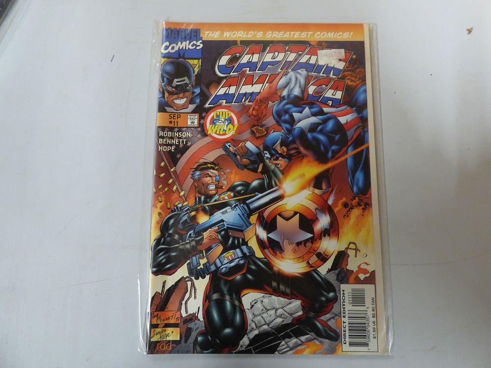 Lot 167: Marvel Comics Captain America Issue #11 (1997) Comic Book