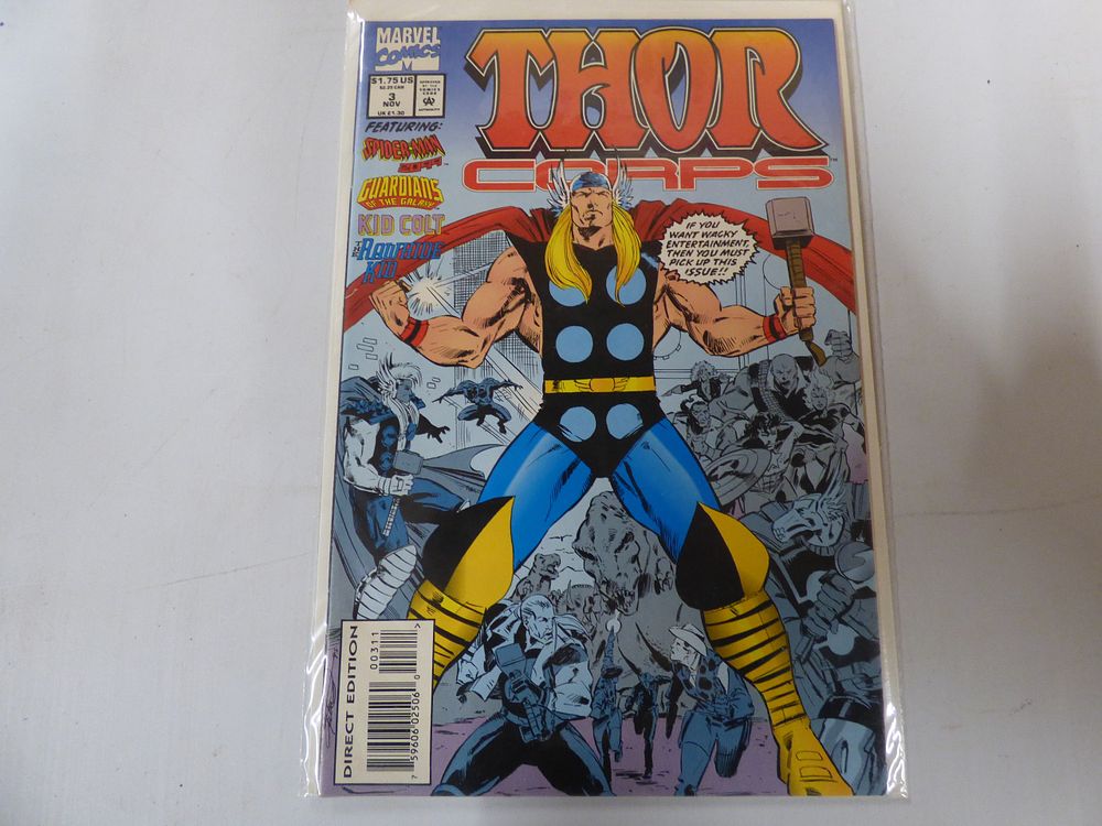 Lot 171: A Marvel Comics Thor Corps Issue 3 Comic Book