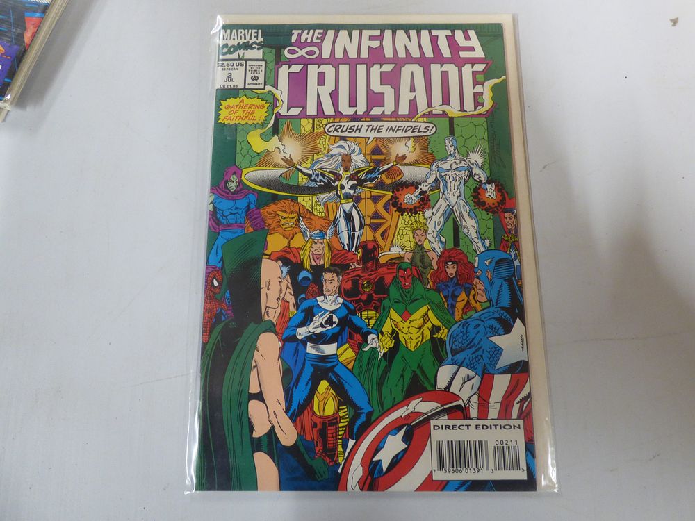Lot 174: A Marvel Comics The Infinity Crusade #2 Comic Book