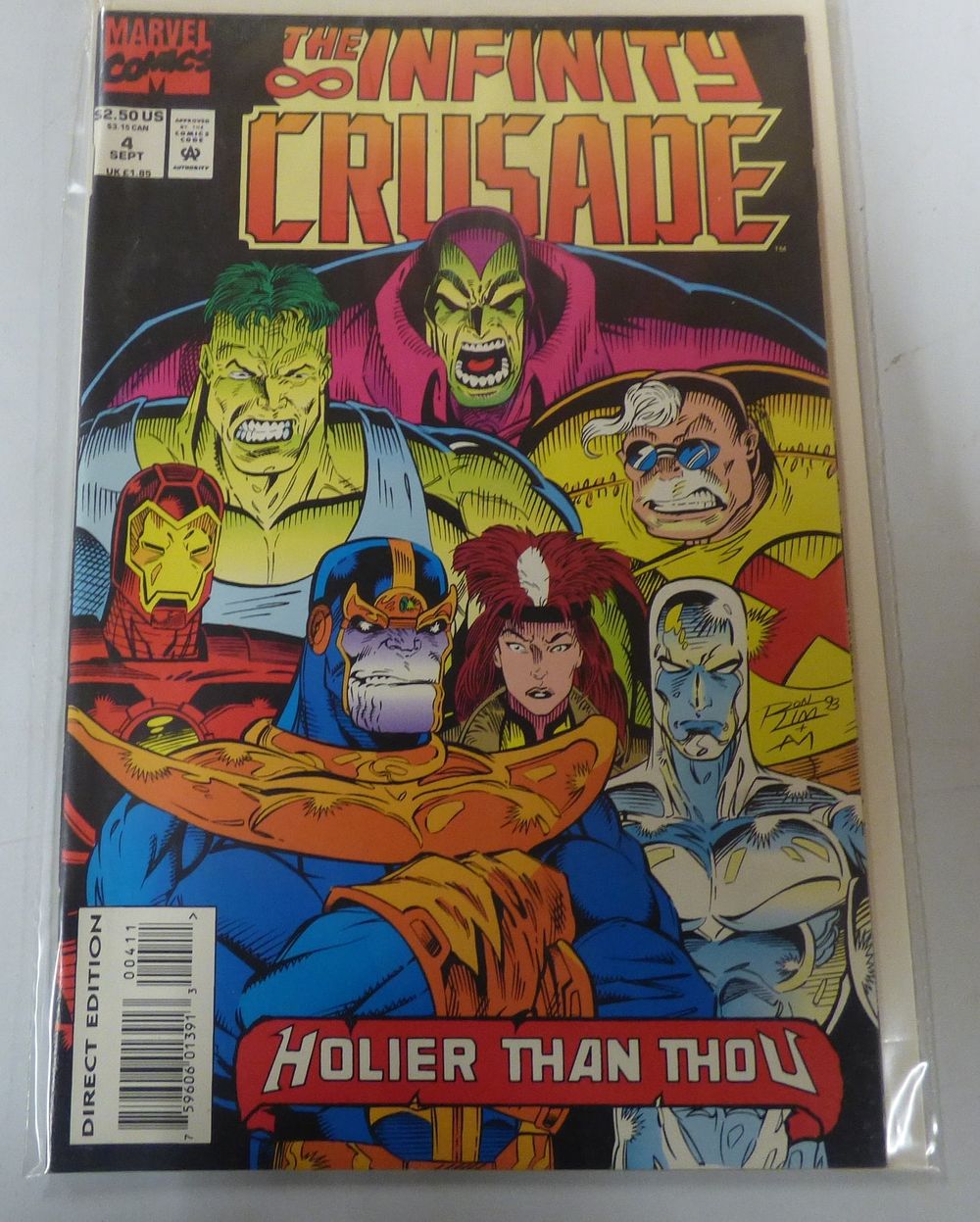 Lot 176: Marvel Comics The Infinity Crusade Issue #4 September