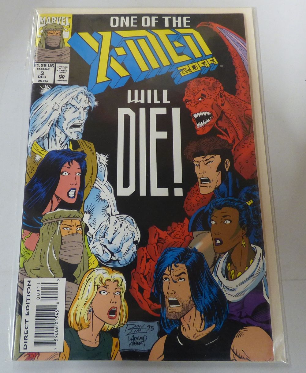 Lot 183: One Marvel X-Men 2099 Comic Book, Issue #3