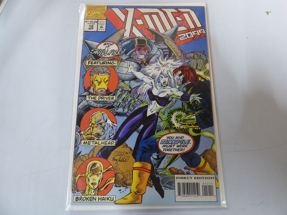 Lot 192: Marvel Comics X-Men 2099 #12 Direct Edition Comic Book