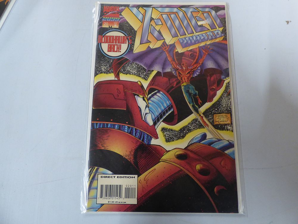 Lot 199: X-MEN 2099 Issue #20 Marvel Comics Signed Comic Book