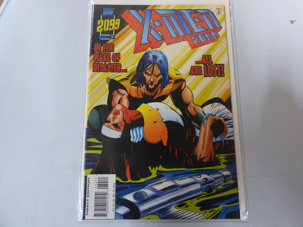 Lot 213: A single Marvel Comics X-Men 2099 #34 comic book