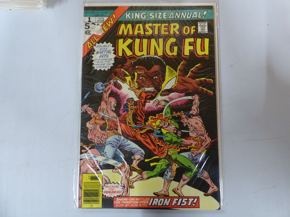Lot 215: Marvel Master of Kung Fu King-Size Annual #1 Comic Book