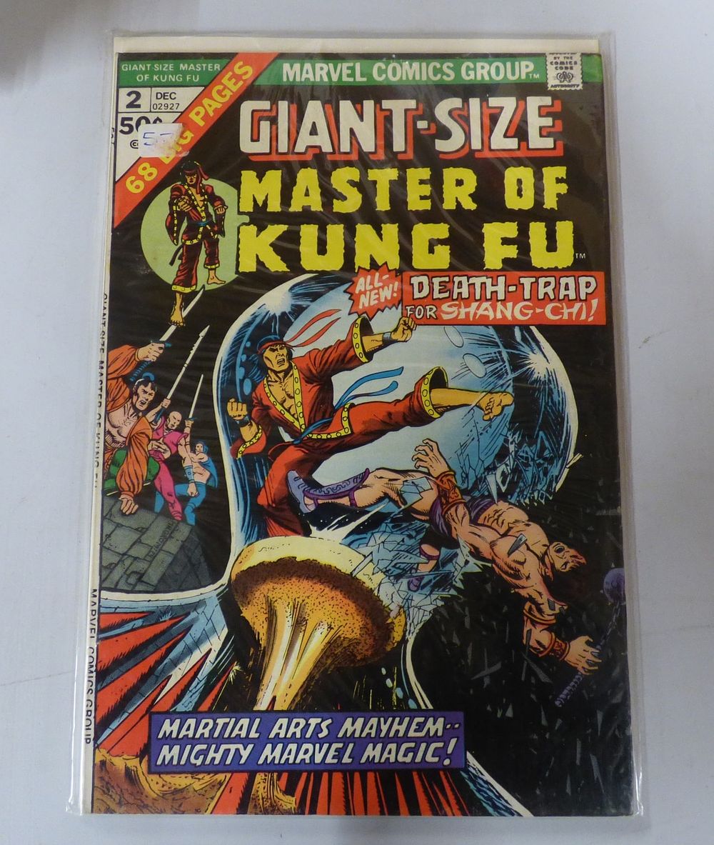 Lot 217: Marvel Comics Group Giant-Size Master of Kung Fu Comic Book #2
