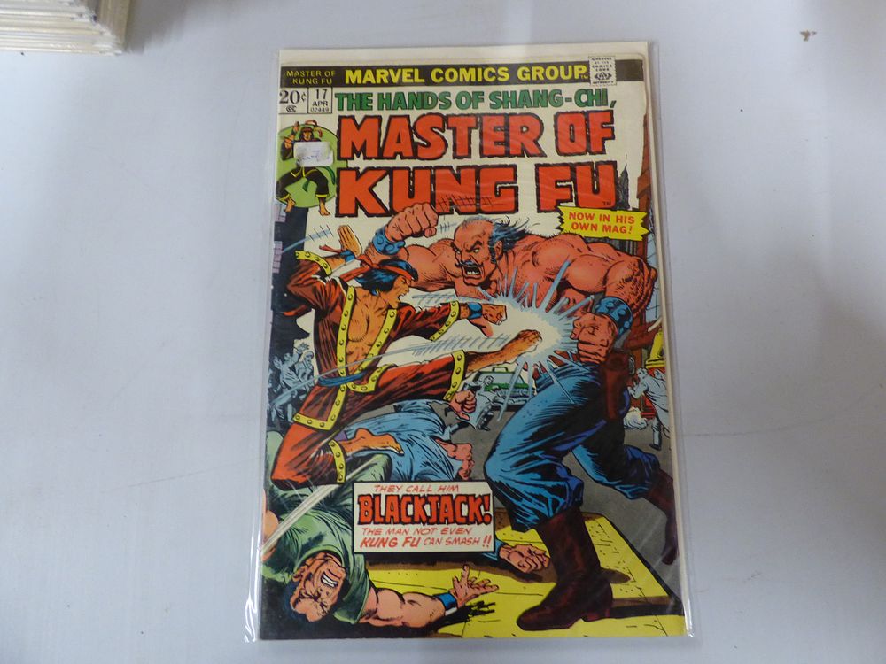 Lot 222: Marvel Comics Group The Hands of Shang-Chi Master of Kung Fu #17