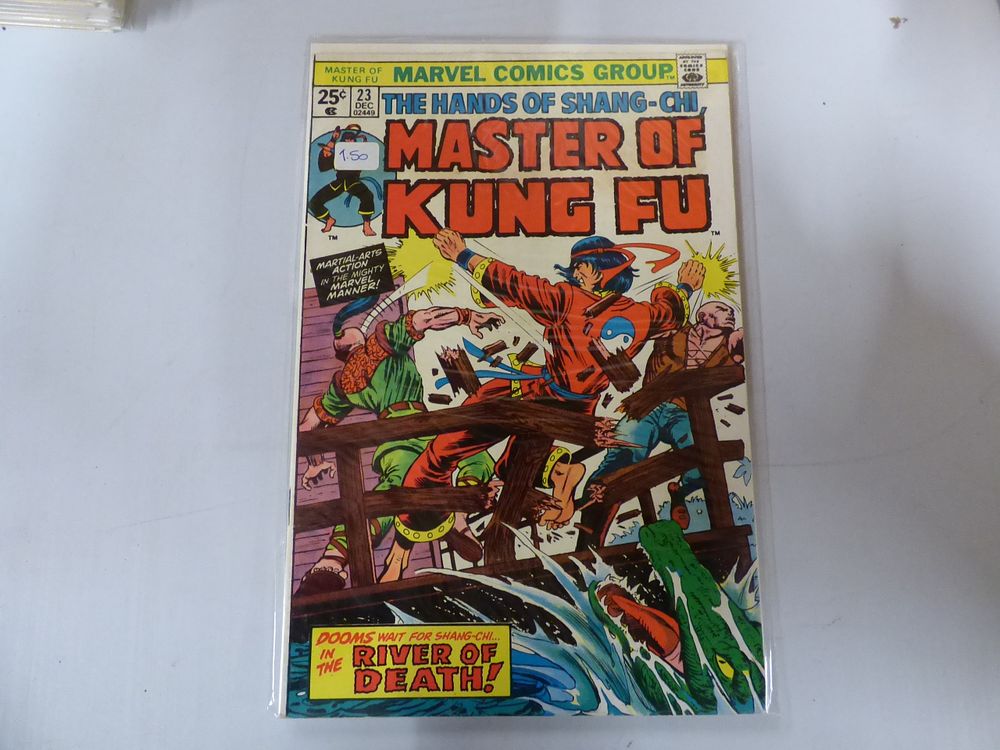 Lot 228: Marvel Comics Group Master of Kung Fu #23 Comic Book