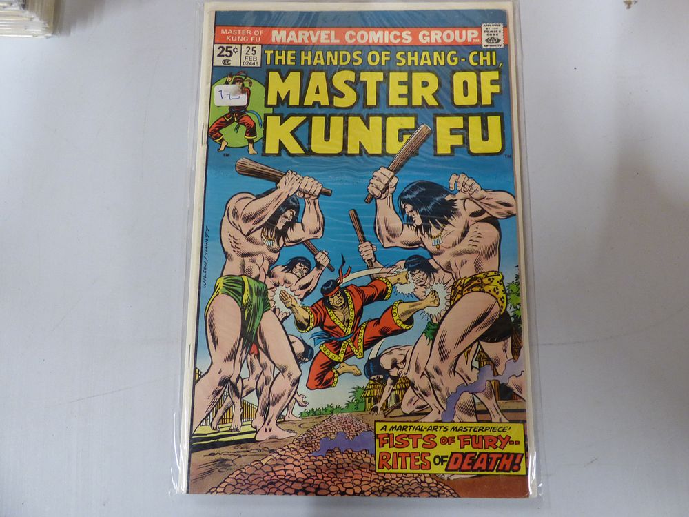 Lot 230: Marvel Master of Kung Fu #25 Comic Book, 1975