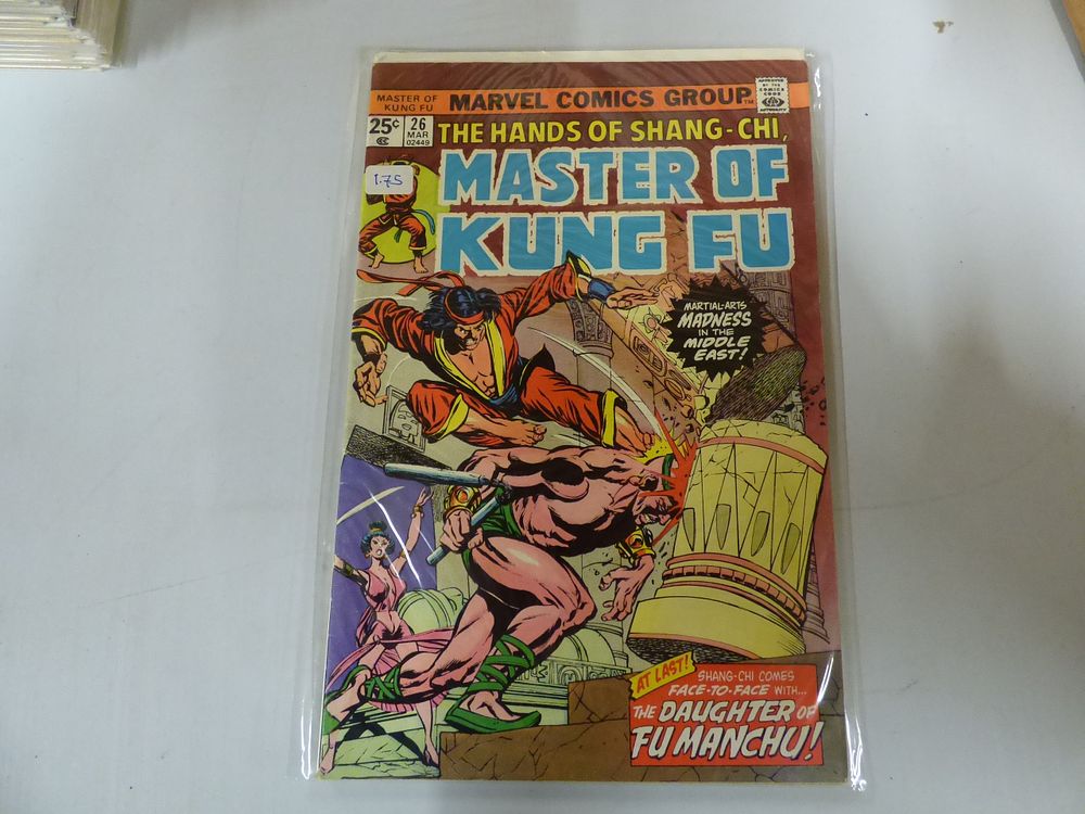 Lot 231: Marvel Comics Group Master of Kung Fu #26 Comic Book