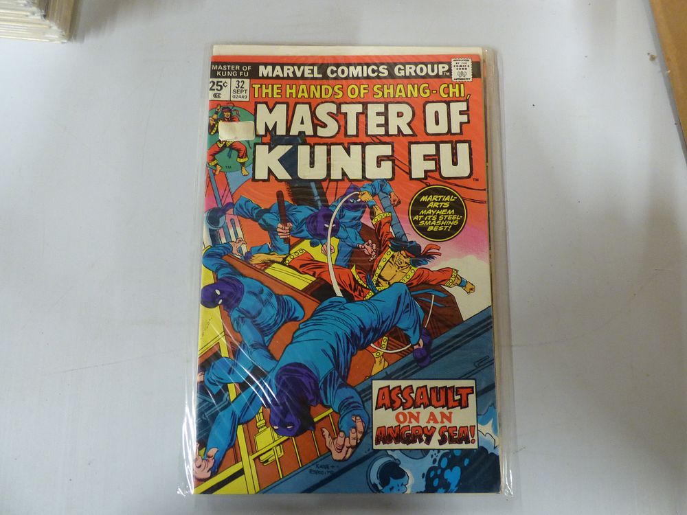 Lot 237: Marvel Comics Master of Kung Fu #32 Comic Book