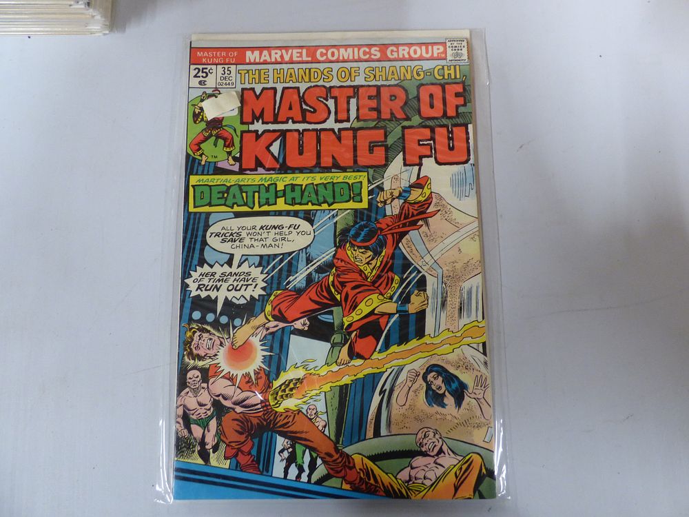 Lot 239: Master of Kung Fu #35 Marvel Comic Book