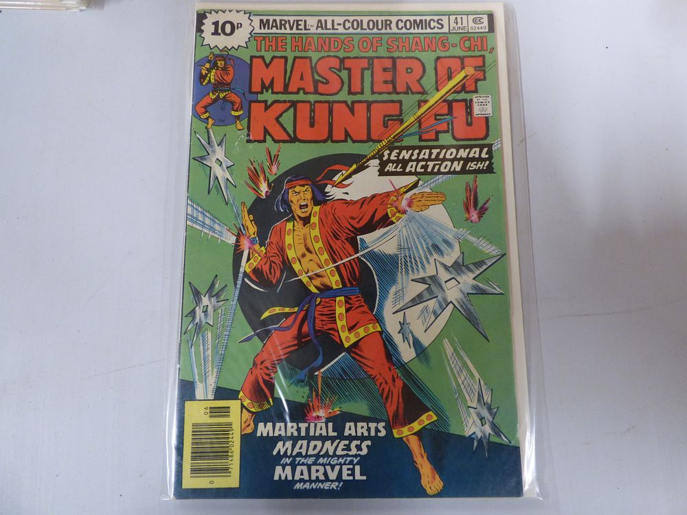 Lot 245: Marvel Master of Kung Fu #41 Comic Book