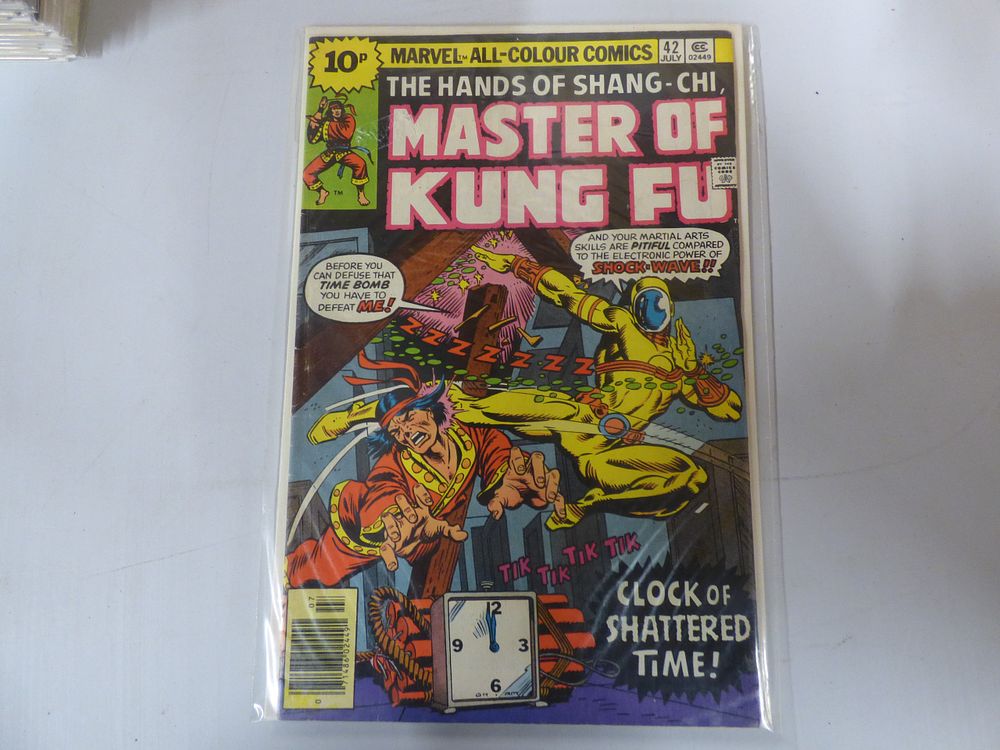 Lot 246: Marvel Master of Kung Fu Comic Book, Issue 42