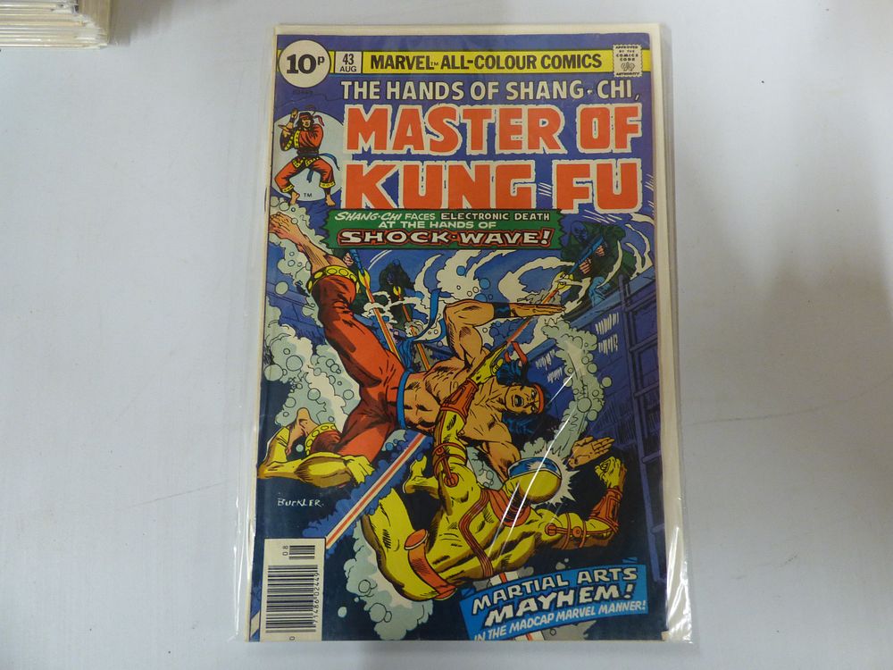 Lot 247: Marvel All-Colour Comics Master of Kung Fu #43