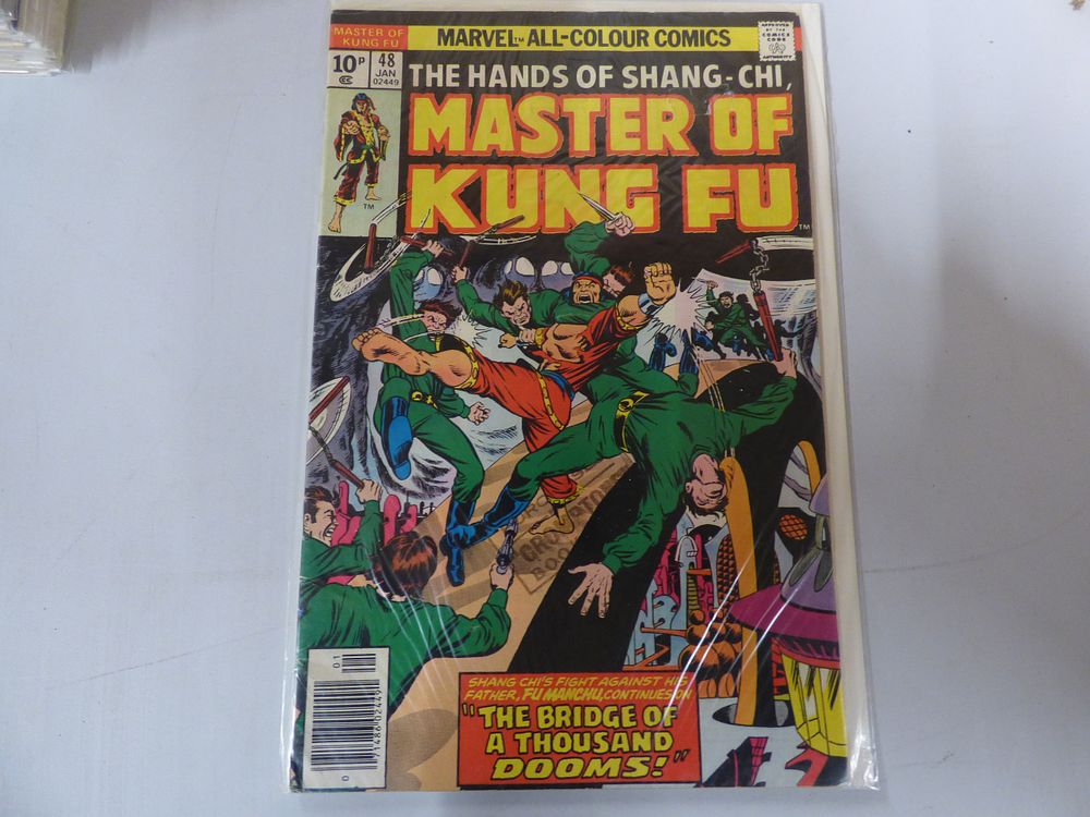Lot 252: Marvel Master of Kung Fu #48 Comic Book