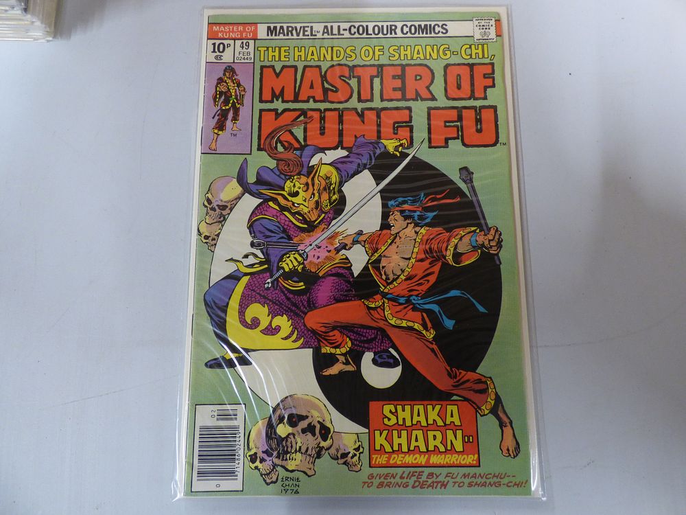 Lot 253: Marvel Master of Kung Fu #49 Comic Book
