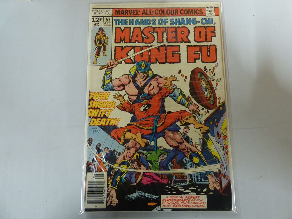 Lot 257: Marvel Master of Kung Fu Comic Book, Issue 53