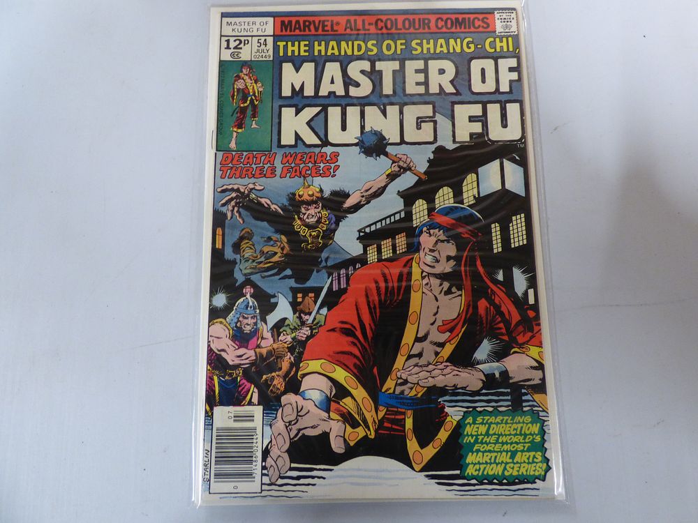 Lot 258: Marvel Master of Kung Fu #54 Comic Book, 1977