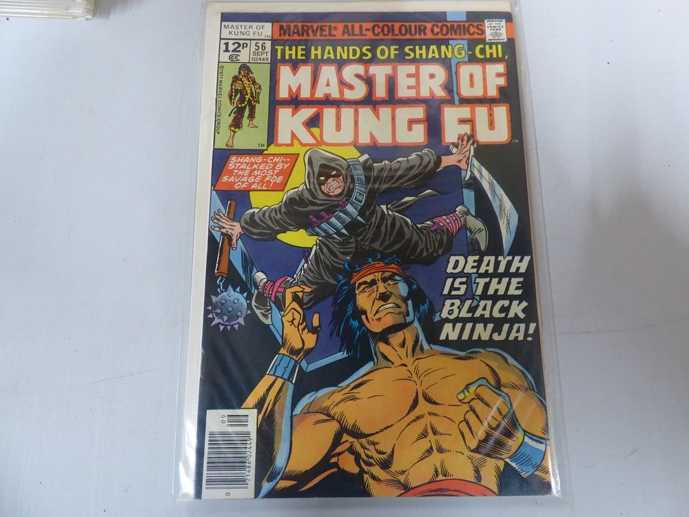 Lot 260: Marvel Master of Kung Fu #56 Shang-Chi Comic Book 1977