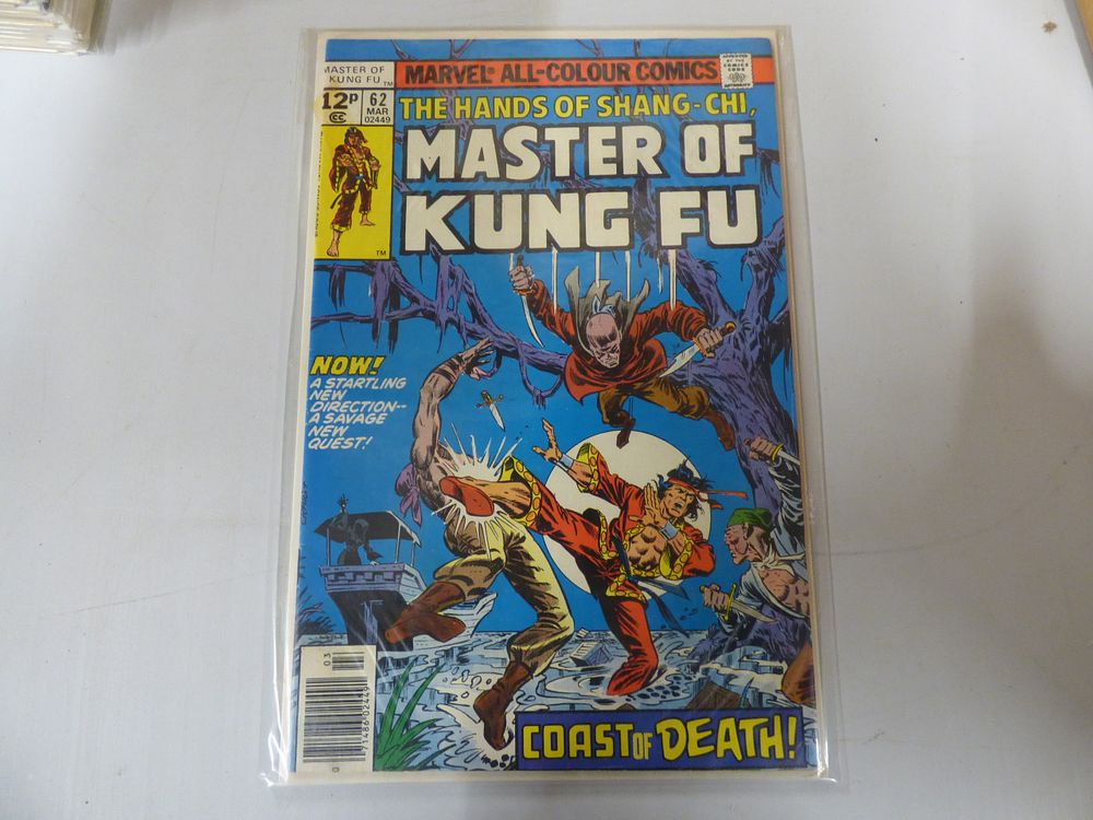 Lot 266: One Marvel Master of Kung Fu #62 Comic Book