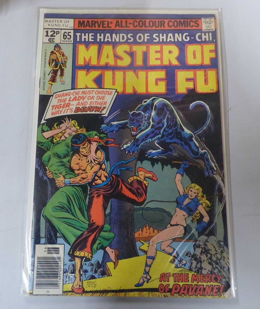 Lot 269: A Marvel All-Colour Comics Master of Kung Fu #65
