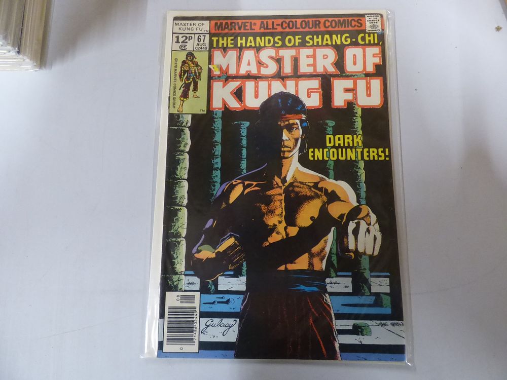 Lot 271: Marvel Master of Kung Fu #67 Comic Book, 1978, Gulacy Signed