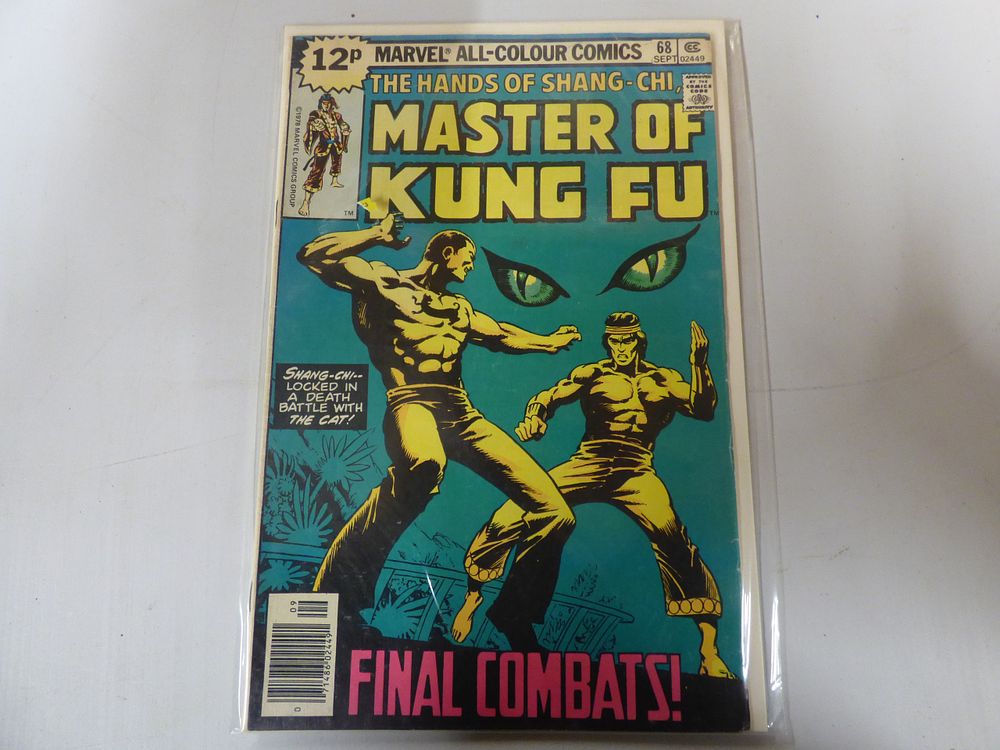 Lot 272: Marvel Master of Kung Fu #68 Comic Book, September 1978