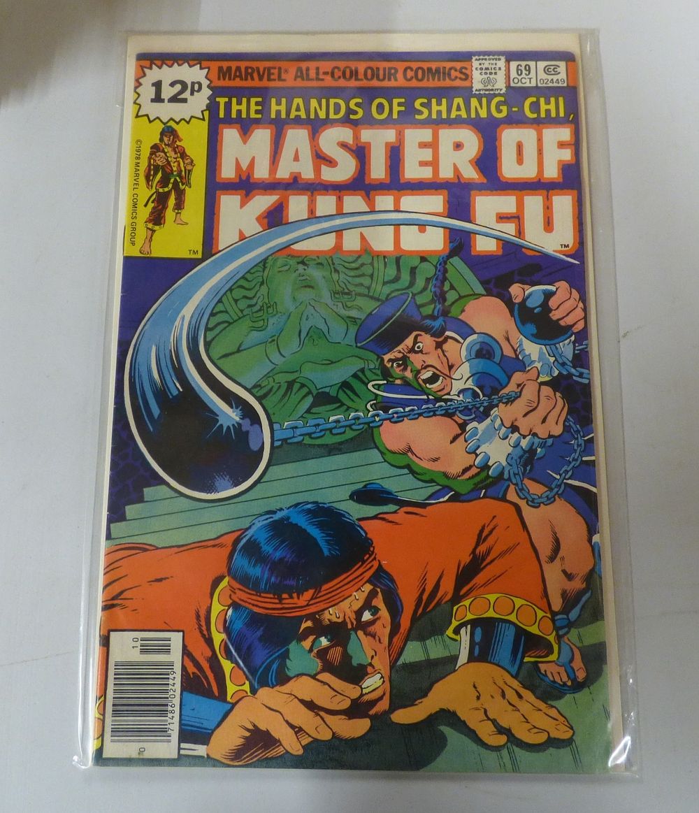Lot 273: Marvel Comics Group: The Hands of Shang-Chi, Master of Kung-Fu #69