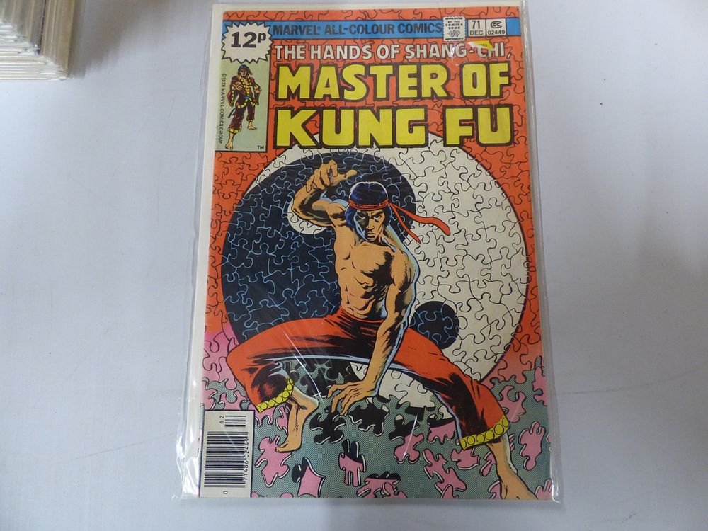 Lot 275: Marvel The Hands of Shang-Chi Master of Kung Fu Comic Book #71 1978