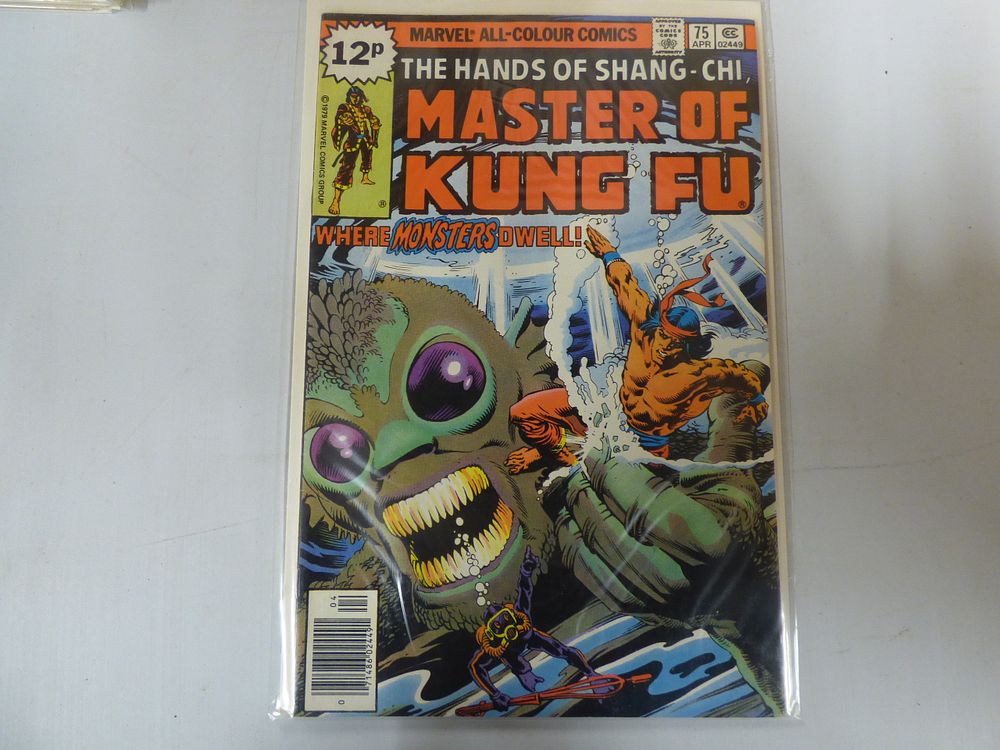 Lot 279: Marvel All-Colour Comics: Master of Kung Fu Comic Book