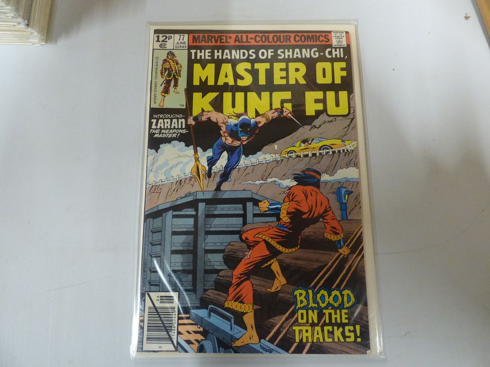 Lot 281: Marvel Master of Kung Fu #77 Comic Book