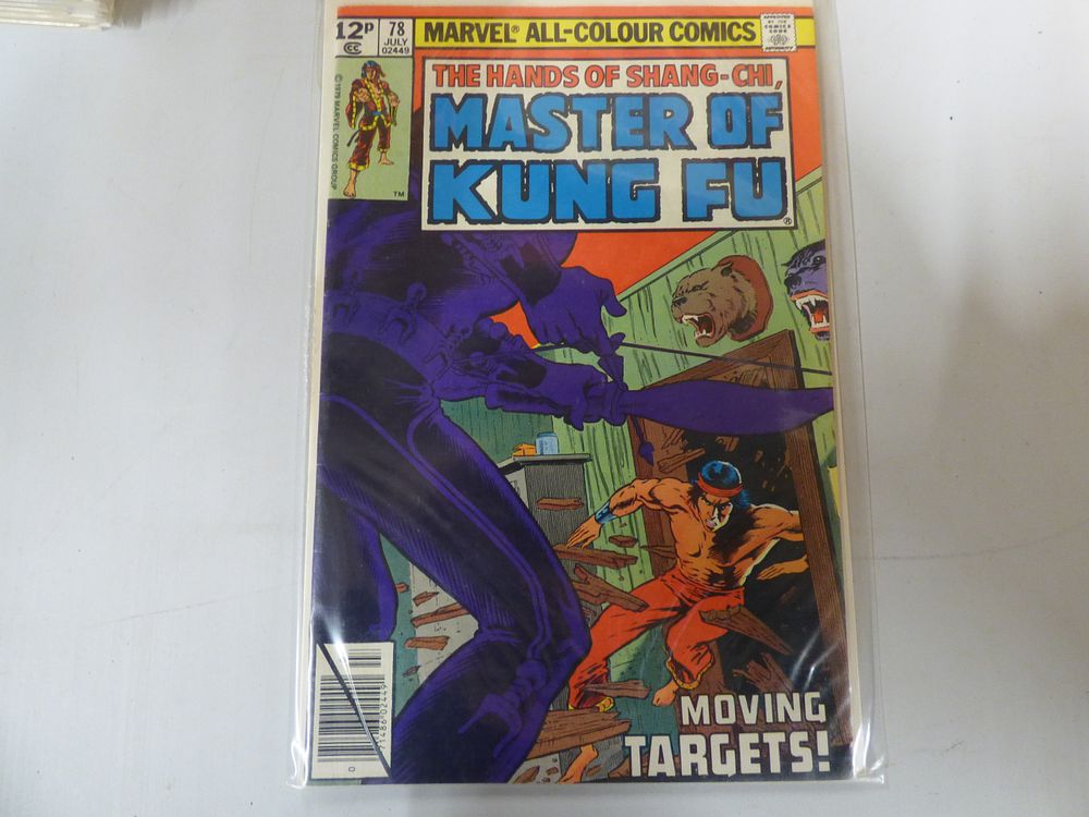 Lot 282: One Marvel Master of Kung Fu #78 Comic Book