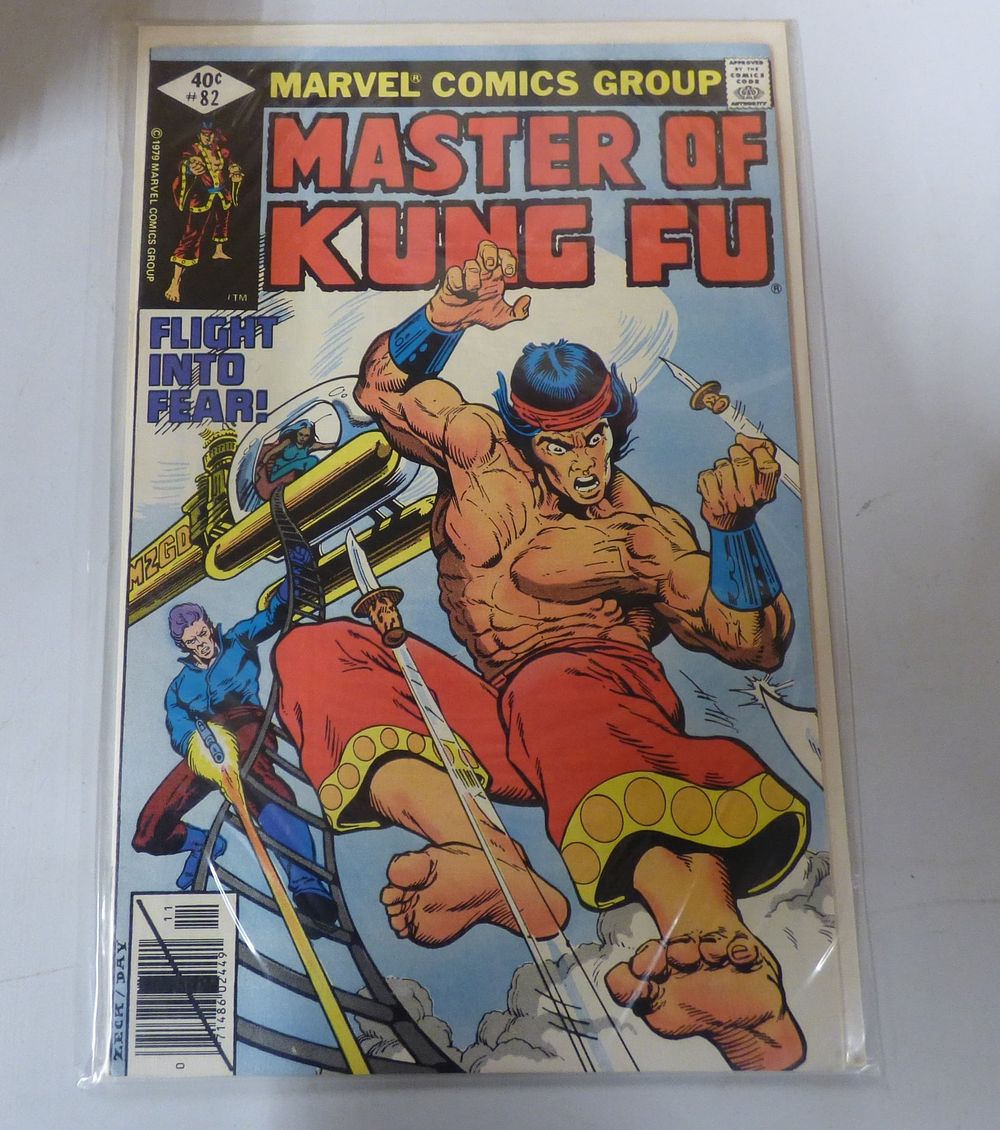 Lot 286: Marvel Comics Group Master of Kung Fu #82 Comic Book