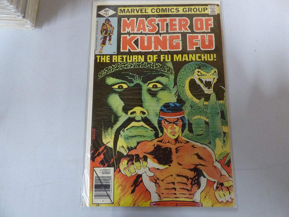 Lot 287: One Marvel Comics Group Master of Kung Fu #83 Comic Book