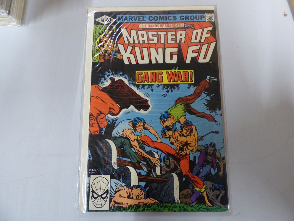 Lot 295: Master of Kung Fu #91 Marvel Comics Group Comic Book