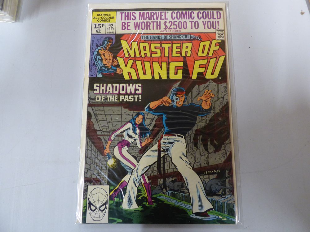 Lot 296: A Marvel Master of Kung Fu Issue 92 Shang-Chi Comic Book