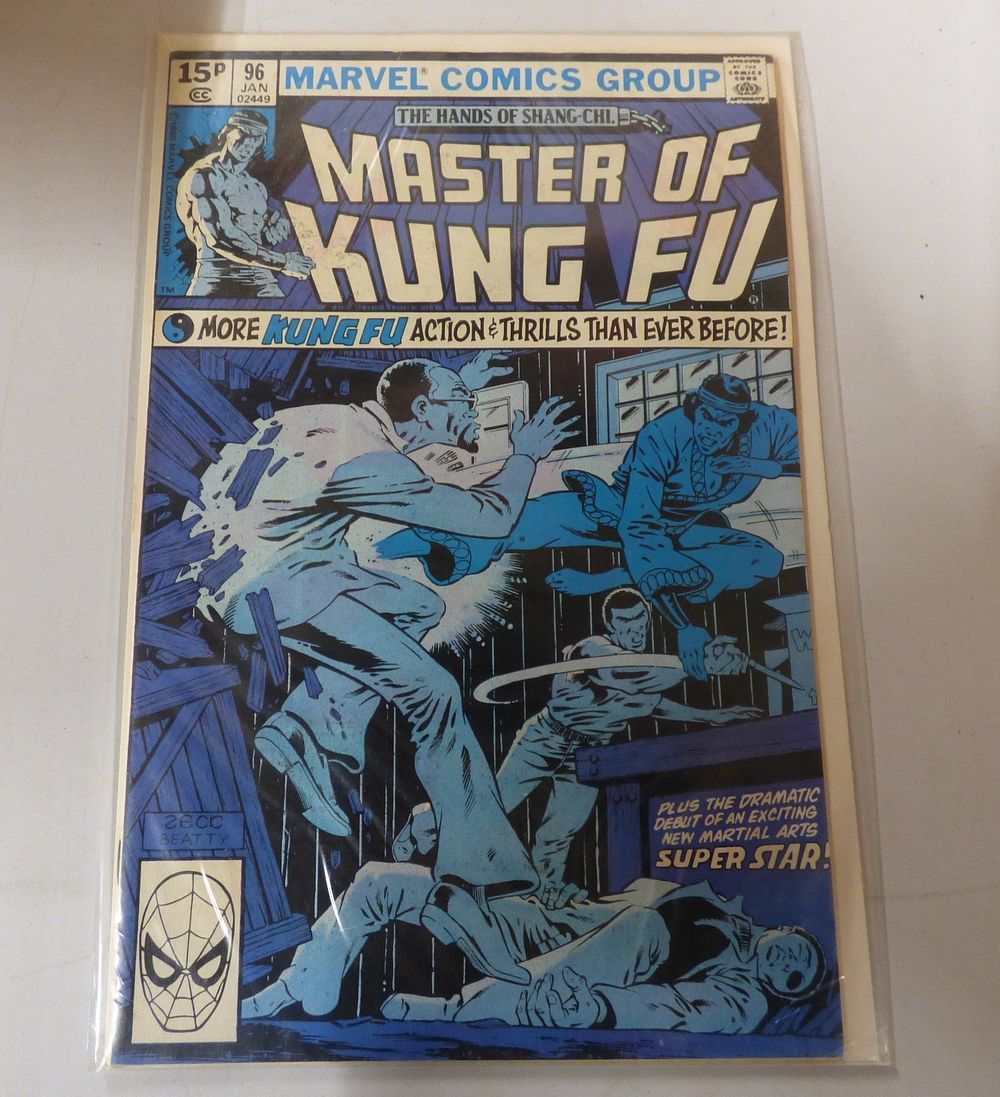 Lot 300: Marvel Comics Master of Kung Fu #96 Comic Book