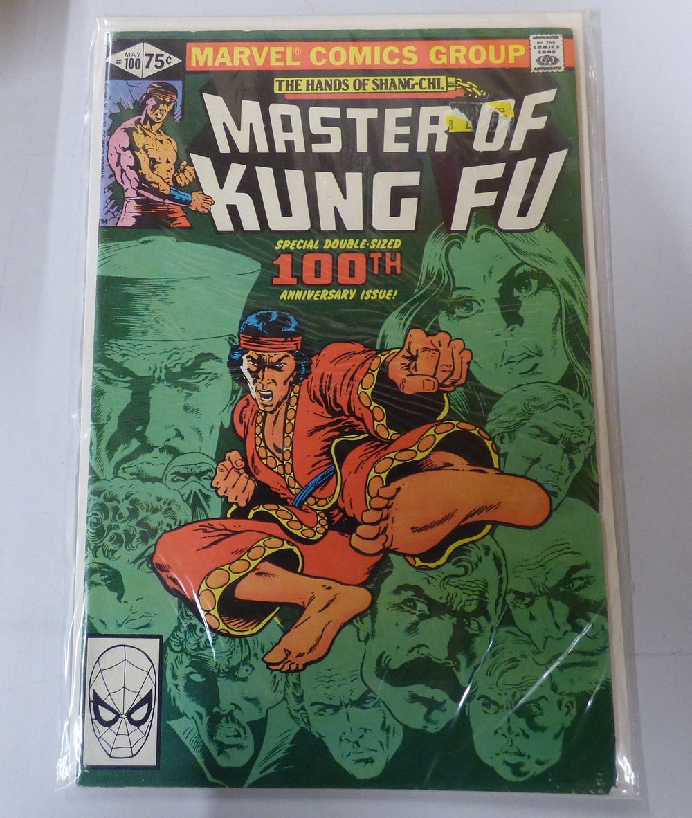 Lot 304: Marvel Comics Group Master of Kung Fu #100 Comic Book