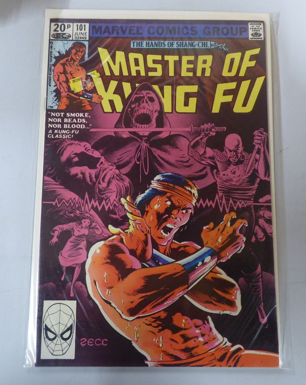 Lot 305: Marvel Comics Group Master of Kung Fu #101 Comic Book