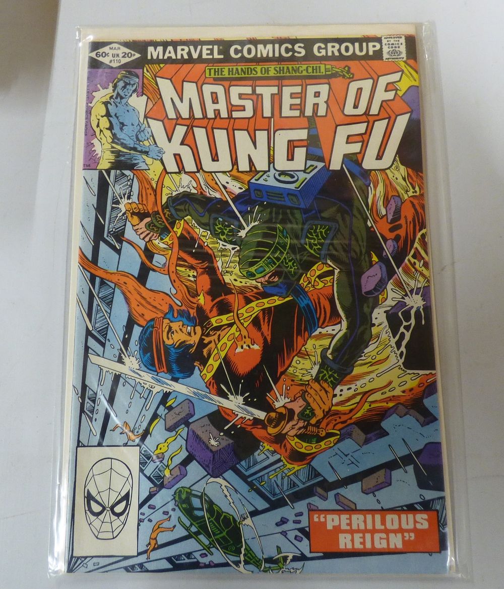 Lot 314: Marvel Comics Group Master of Kung Fu #110 Comic Book