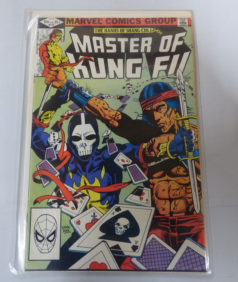Lot 319: Marvel Master of Kung Fu #115 Comic Book