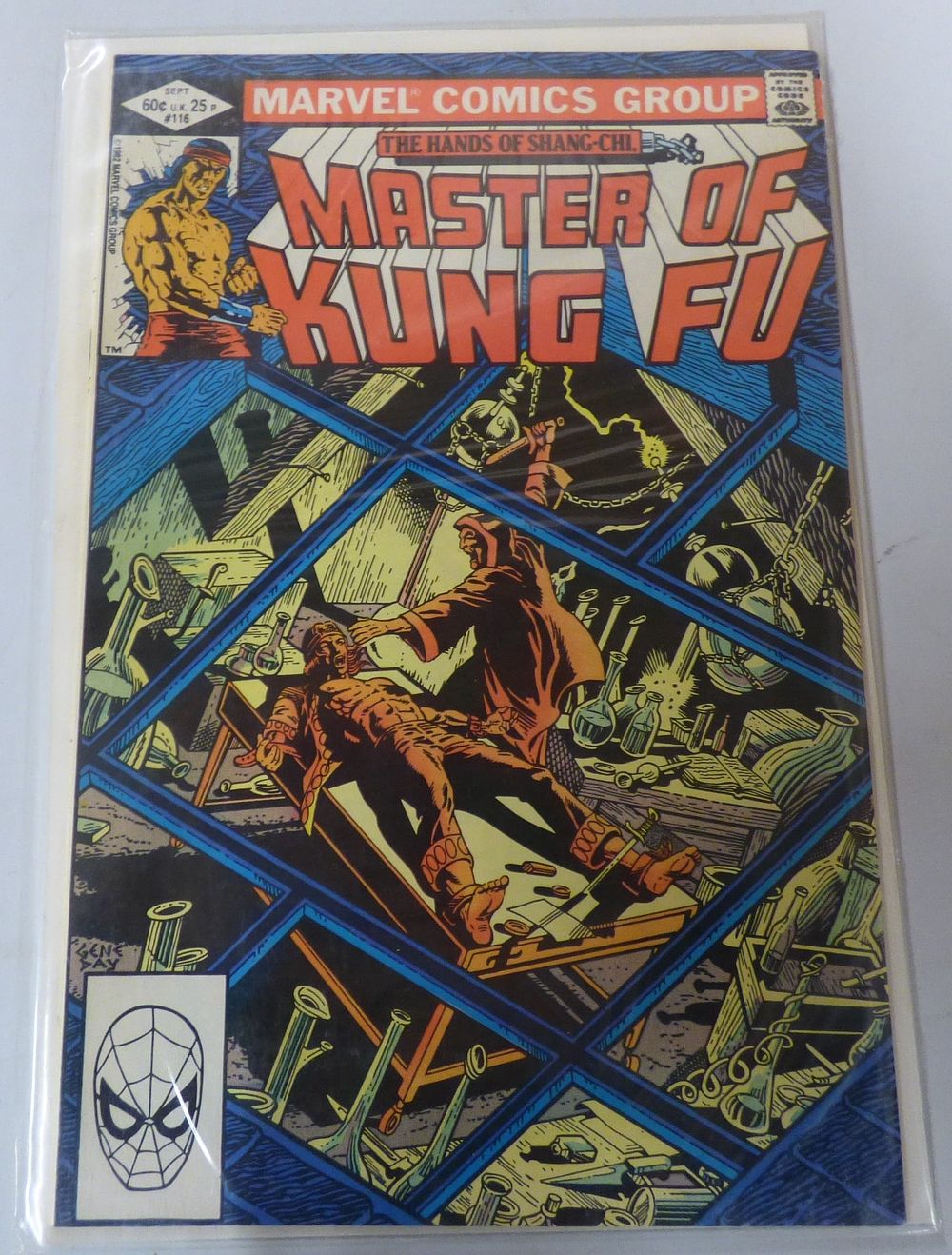 Lot 320: One Marvel Comics Group Master of Kung Fu #116 Comic Book