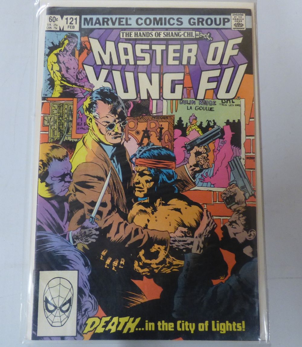 Lot 325: Marvel Master of Kung Fu #121 Comic Book