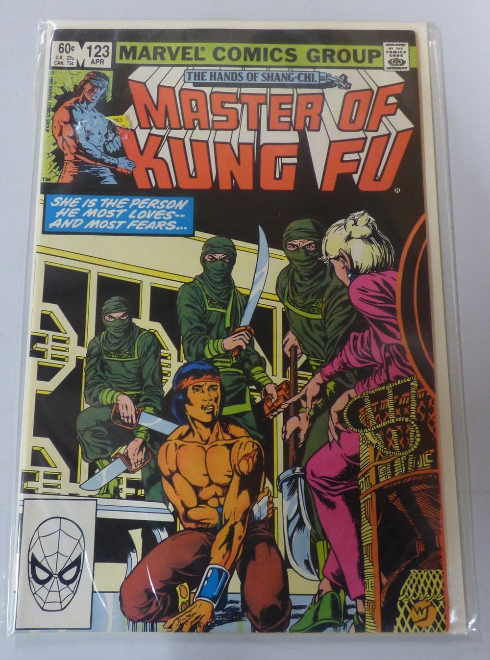 Lot 327: Master of Kung Fu #123 Marvel Comics Group Comic Book