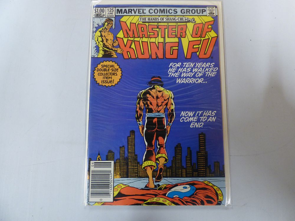 Lot 329: Marvel Comics Group Master of Kung Fu #125 Comic Book