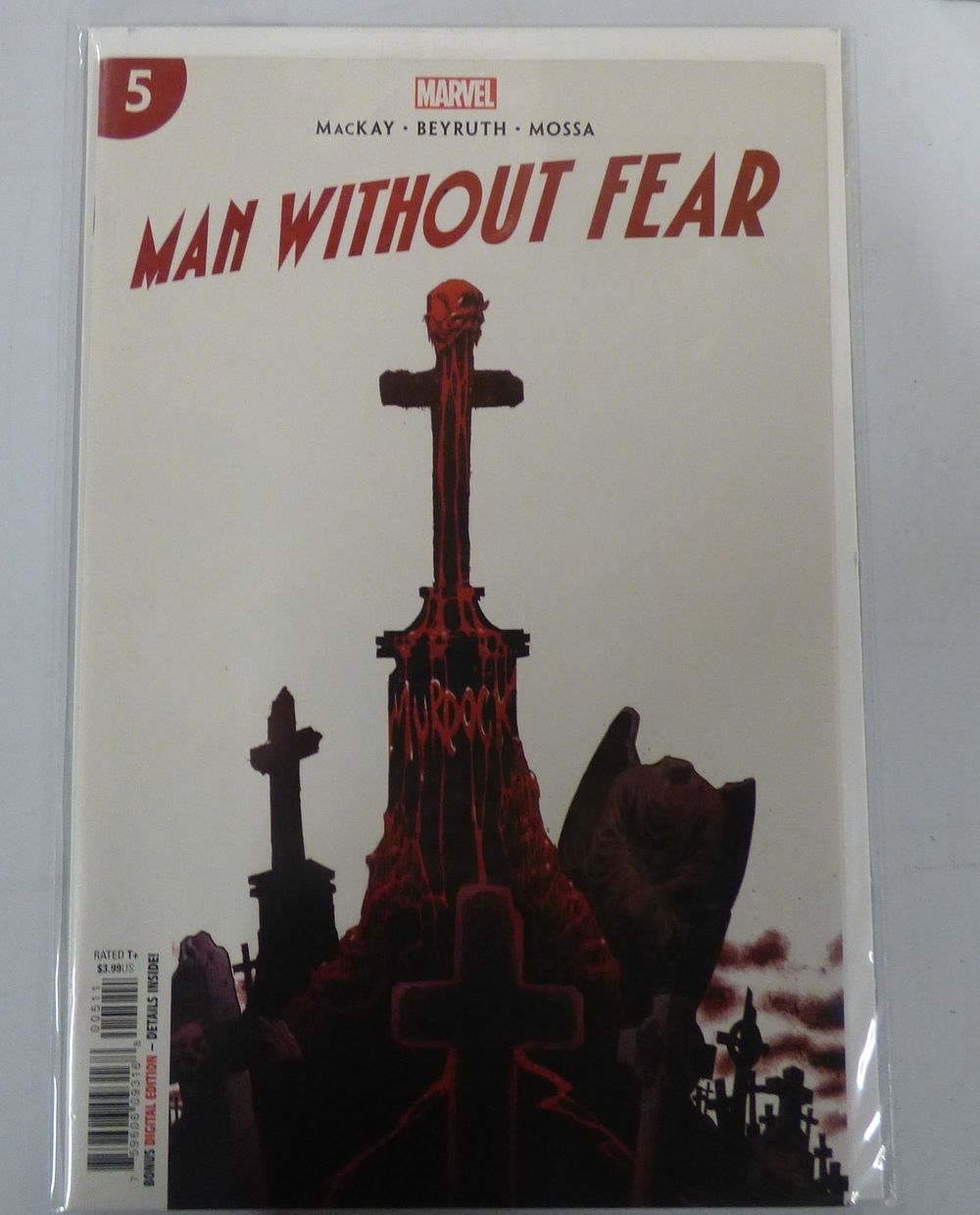 Lot 339: Marvel Man Without Fear #5 Comic Book
